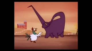 Cock a Doodle Dino full animation broadcast (1957) || CAN Cartoon & Animation Network