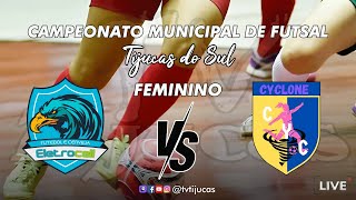 Municipal de Futsal de Tijucas do Sul - FEMININO -  ELETROCELL X CYCLONE