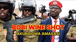 BREAKING NEWS; Bobi Wine Akubiddwa Amasasi E Bulindo // Bobi Wine Shot