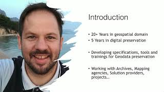 Digital geospatial data, a tool for interpretation of our past. Gregor Završnik.