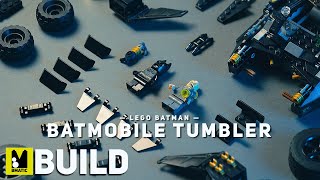 LEGO Speed Build | Batmobile Tumbler Scarecrow Showdown 76239 | Satisfying ASMR Snap Build