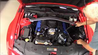 JLT Cold Air intake install Series 2 install on Boss Mustang CAI2-FMG-11