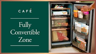 Café Quad-Door Refrigerator l Fully Convertible Zone