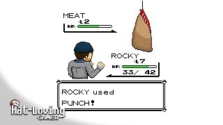 ROCKY in the style of POKéMON!