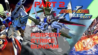 GUNDAM VS GUNDAM NEXT PLUS | PERFECT STRIKE GUNDAM MOD TEXTURE & CWC | ARCADE RUN PART 2