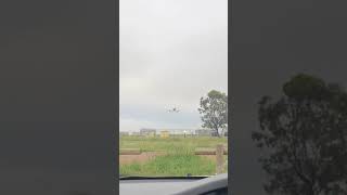 Jet Star Landing at Melbourne airport IRL