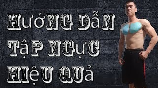 Hướng dẫn tập Ngực tại nhà khoa học và hiệu quả | Bài tập tốt nhất phát triển Cơ Ngực dưới