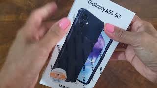 Unboxing Galaxy A55 5g super contented || My husband surprise advance Birthday gift.