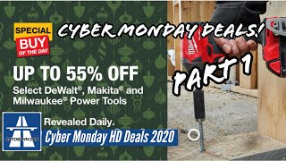 Cyber Monday 2020 Home Depot Deals Part 1