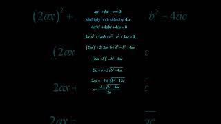 How to solve Quadratic Equation #maths #mathematics #mathsolympiad