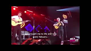 Niall and Lewis singing Teenage Dream (+lyrics)