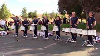 Timpview Drumline 2017 BOA Regional Warmups & Show Music [HD Audio]