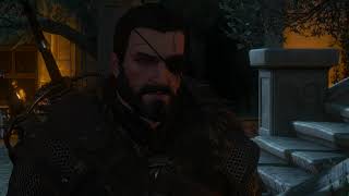 Witcher 3 - The Black Wolf Geralt of Rivia talks with Anna Henrietta The Duchess of Toussaint