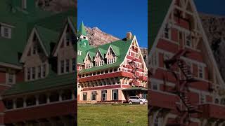 Travel Waterton Prince of Wales Hotel @charmscapetv4863 #shorts #adventure  #travel #roadtrip