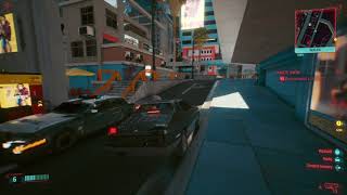 Cyberpunk 2077 PS4 PRO patch 1.02 - Free Nightcity ride