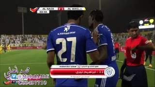 دوري الخليج العربي 2014-2015 | الجولة 17 | أهداف مباراة الوصل 2 × 2 النصر بصوت فارس عوض