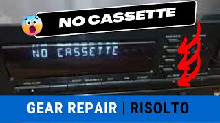 Philips DCC600 GEAR REPLACMENT | Riparazione cassetta disassemblaggio e sostituzione. REPAIR