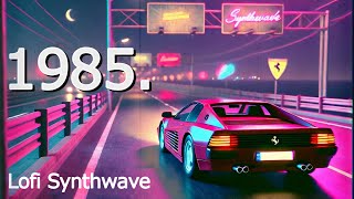 Nostalgic 80's Synthwave Mix | Lofi Retro Journey Through 1985