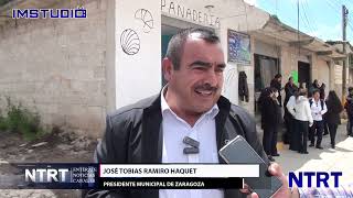 Tobias Ramiro está cerrando fuerte su administración, entregando obras en Zaragoza