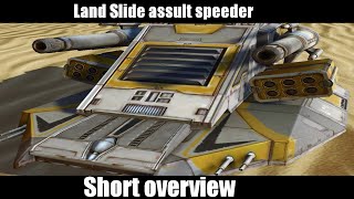 SWTOR: 3.3 - Landslide assult speeder