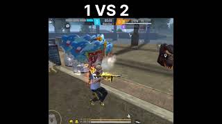 1 VS 2 game play🔥 free Fire shorts #tandingshorts