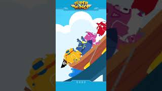 [SUPERWINGS #shorts] Row Row Row your Boat | Super Wings #superwings #song