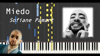 Miedo - Sofiane Pamart (Synthesia tutorial | Official piano sheet + MIDI)