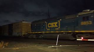 CSX M427 With EMD/GE B40 Ward Hill Massachusetts