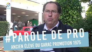 Patrick POINOT Promotion GARAC 1975