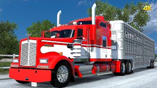 Kenworth W900 Classic - Live Cattles - American Truck Simulator  v1.49 #ats #americantrucksimulator