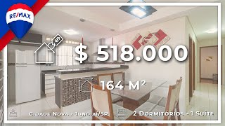 Casa com 2 dormitórios à venda, 164 m² por R$ 518.000,00 - Cidade Nova - Jundiaí/SP