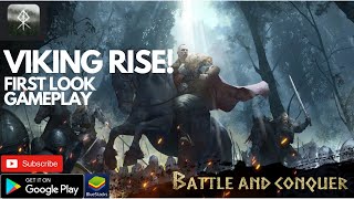 Viking Rise Gameplay - First Look Tutorial Part #androidgames