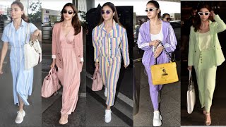 Alia Bhatt Trendy Airport Looks . Alia Airport Looks . FASHION FIESTA.