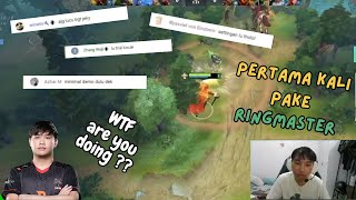 Momen Player Rank Immortal Butuh Bantuan Viewer Herbal , Trial Hero Ringmaster || Ramz Dota 2 Clip