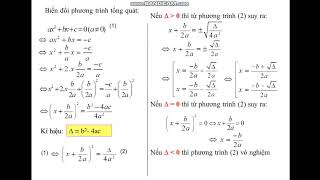 toán 9 đs   TUẦN 26  TIẾT 51 CÔNG THỨC NGHIỆM CỦA PHƯƠNG TRÌNH BẬC HAI DẠY THỨ 2