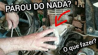 MOTO PAROU DE FUNCIONAR DO NADA!! o que fazer?