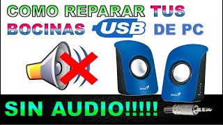 Como Reparar Bocinas de PC Que No Se Escuchan