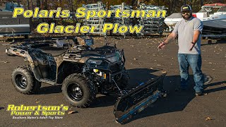 Polaris Sportsman Glacier Plow