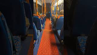 ON BOARD A STAGECOACH EAST SCOTLAND VOLVO ALAZANDER DENNIS ENVIRO 200 SERVICE X61