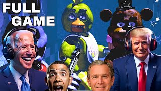 US Presidents Play Five Nights at Freddy's (FNAF 1) FULL GAME