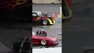 👀🔥 BLOWER CARS! '48 FORD vs '63 VETTE! #shorts #car #dragrace #corvette