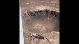 The Meteor Crater in Arizona was created 50,000 years ago