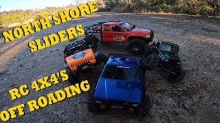 RC 1/10th Scale 4x4 Off Roading.  Garigal National Park, NSW, Australia