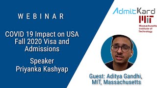 COVID 19: Impact on USA Fall 2020 Visa and Admissions