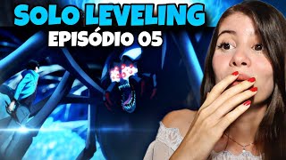 Solo Levelling episódio 05 - REACT - Lehh Cruz