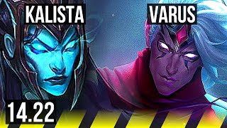 KALISTA & Renata Glasc vs VARUS & Nautilus (ADC) | KR Master | 14.22