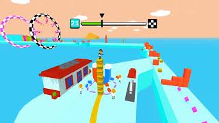 Cube Surfer Game || Satisfying Games || GamerJack #satisfying #game #cubesurfer