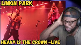 HEAVY IS THE CROWN LIVE - LINKIN PARK | EPIC PERFORMANCE l REACTION