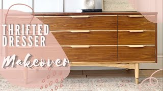 Thrifted Dresser Makeover | Thrifted Flip