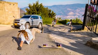 Skating Colombia's Most Dangerous Road!